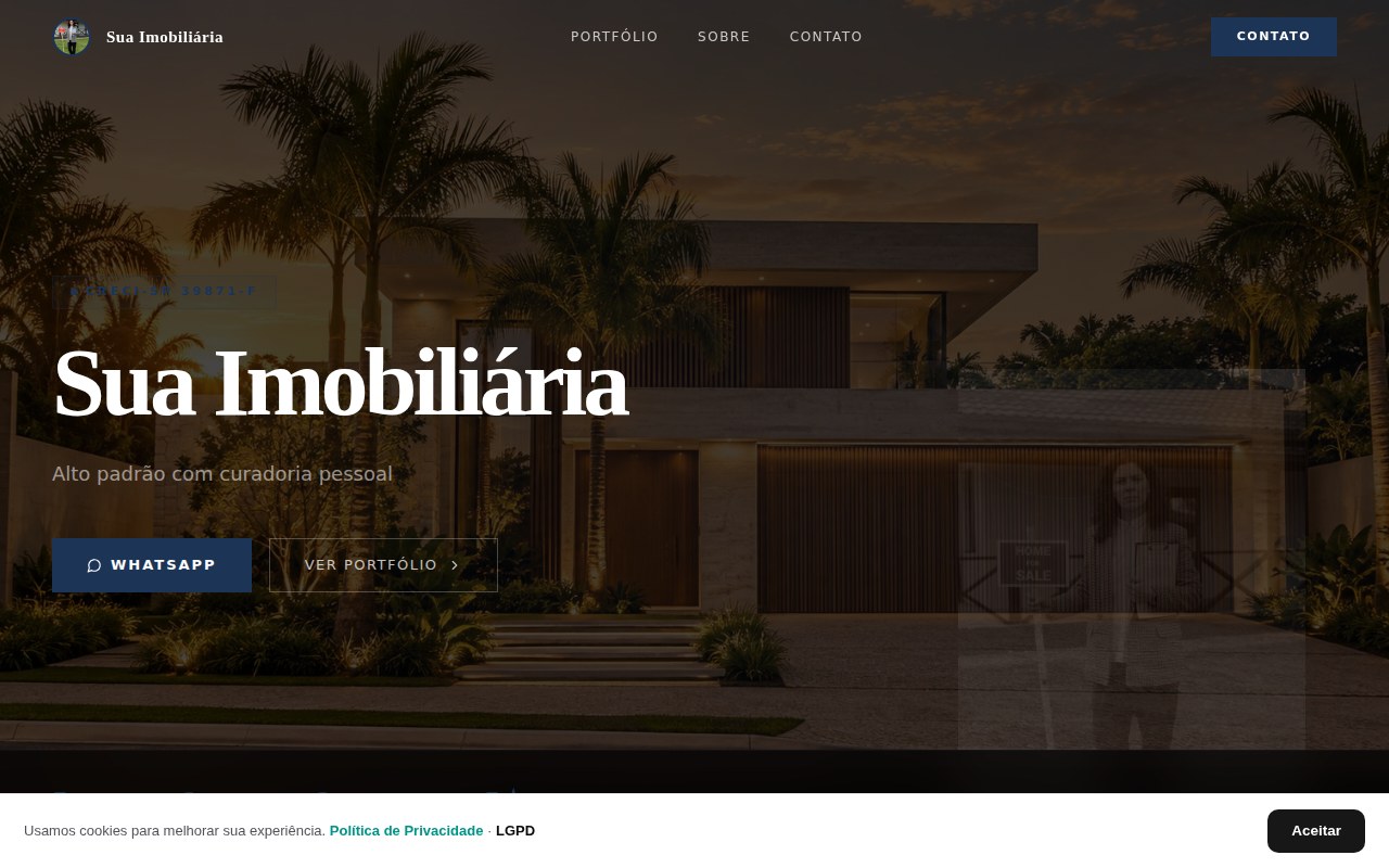 Modelo Corretor Luxe